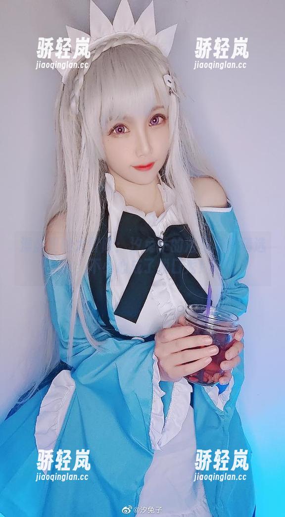 澡盆里的大冒险：汐兔子的浴室写真精选，不小心成了脱口秀！